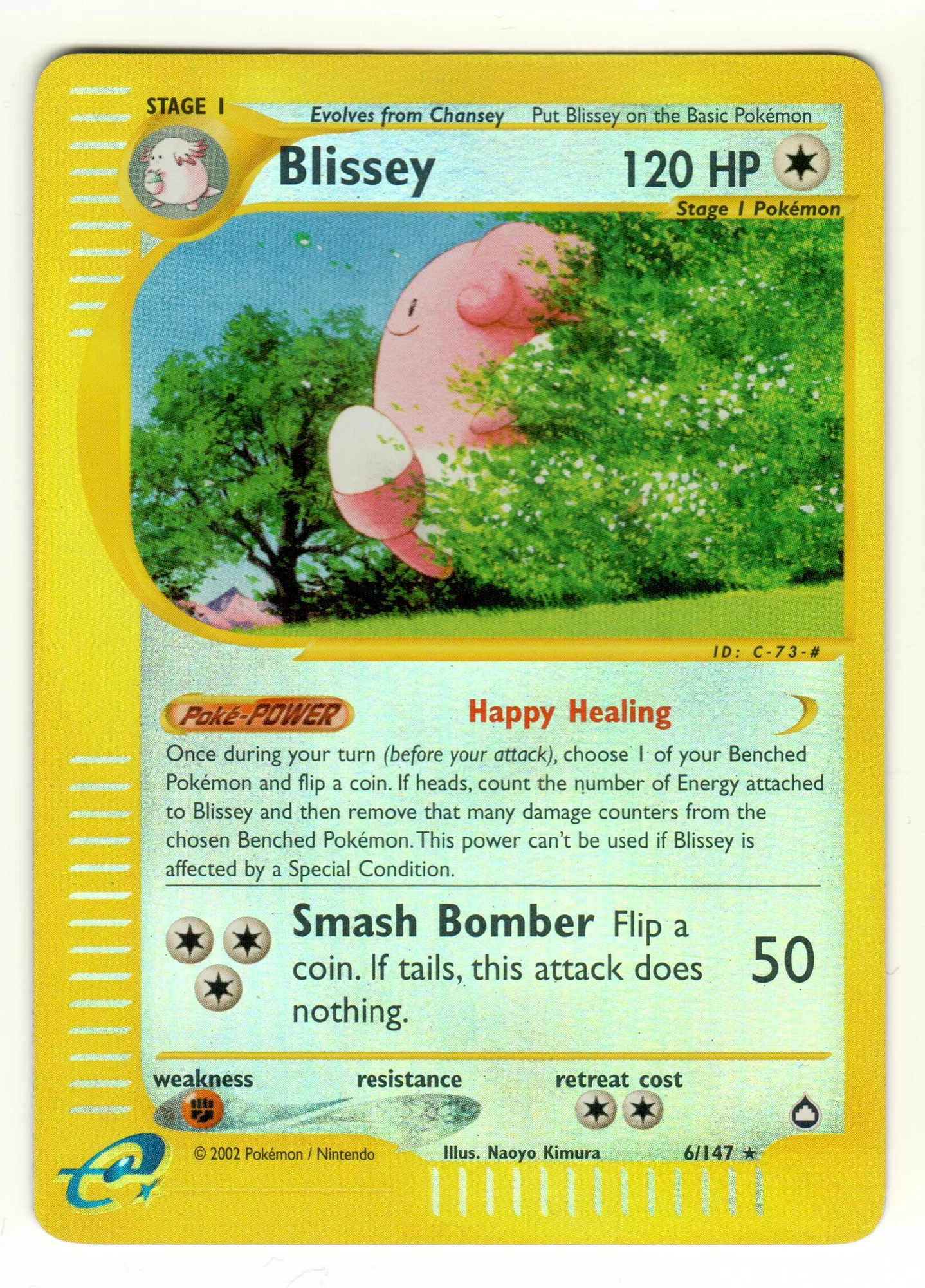 Blissey — Aquapolis