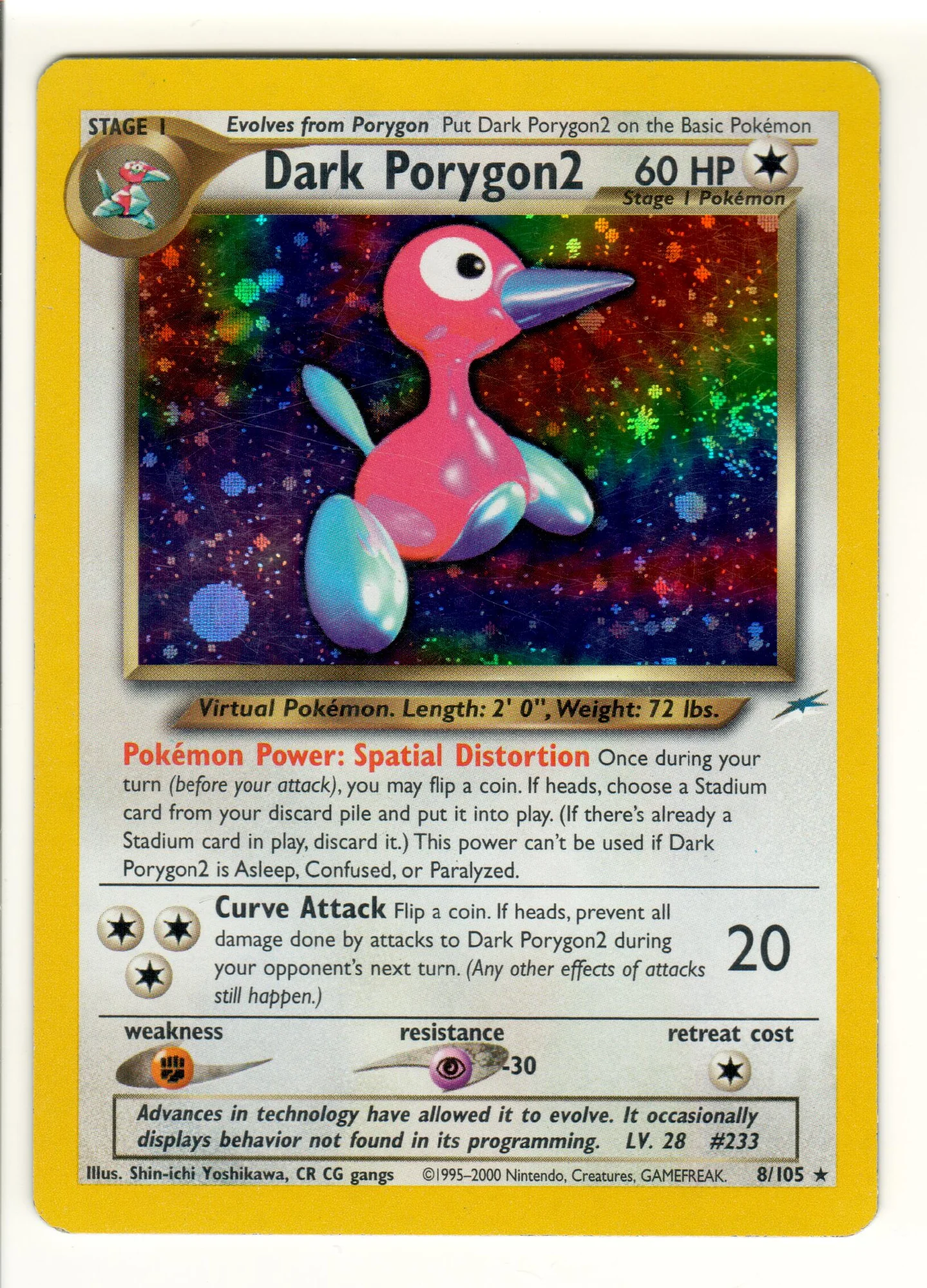 Dark Porygon2 — Neo Destiny