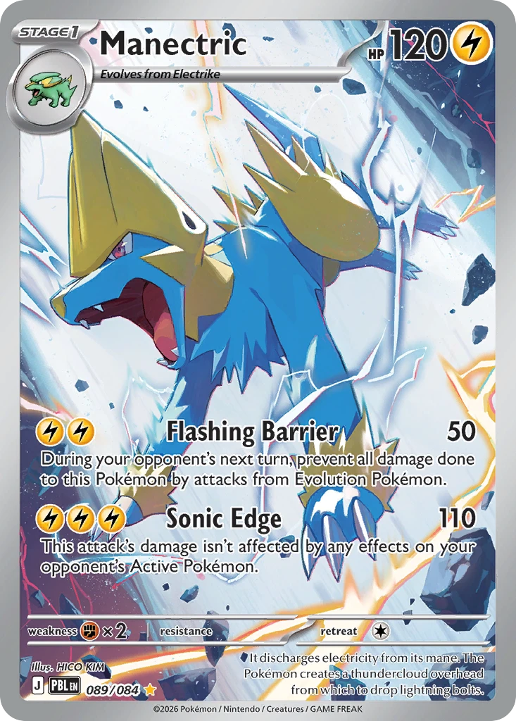 Manectric — Pitch Black
