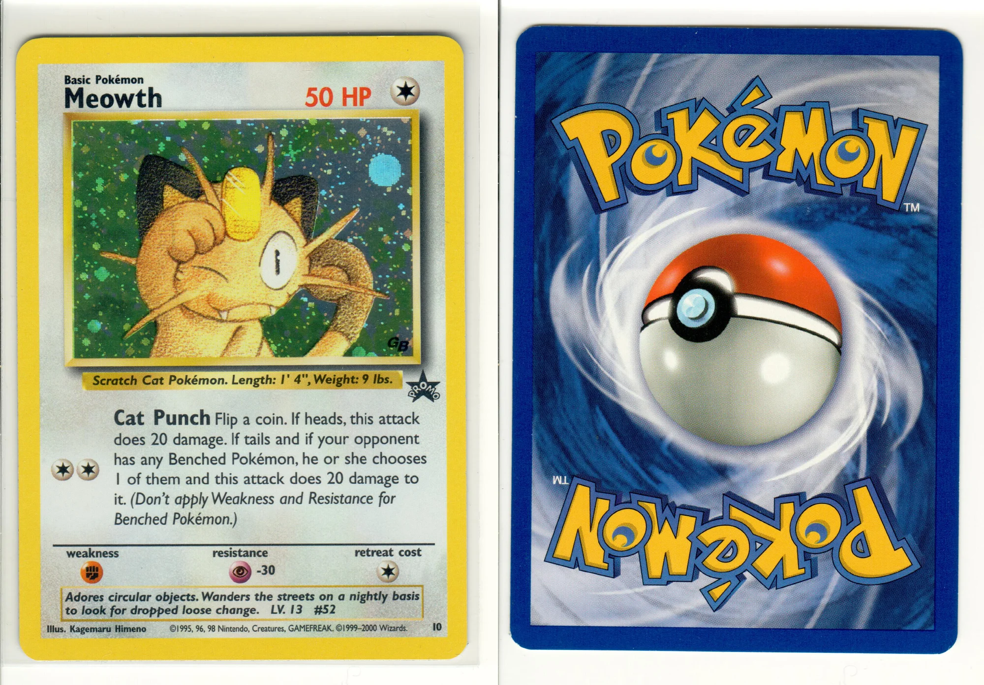 Meowth — Wizards Black Star Promos