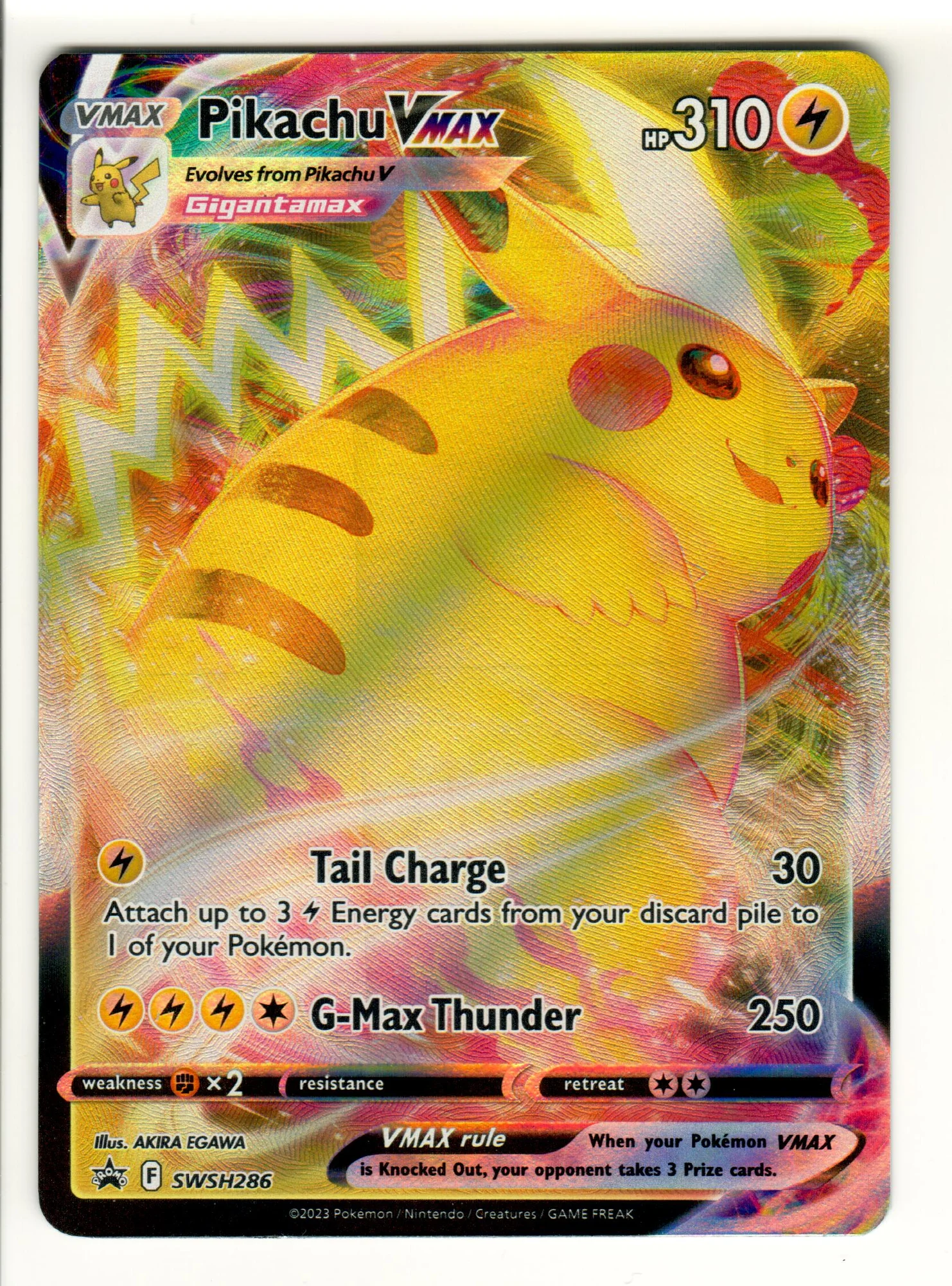 Pikachu VMAX — SWSH Black Star Promos