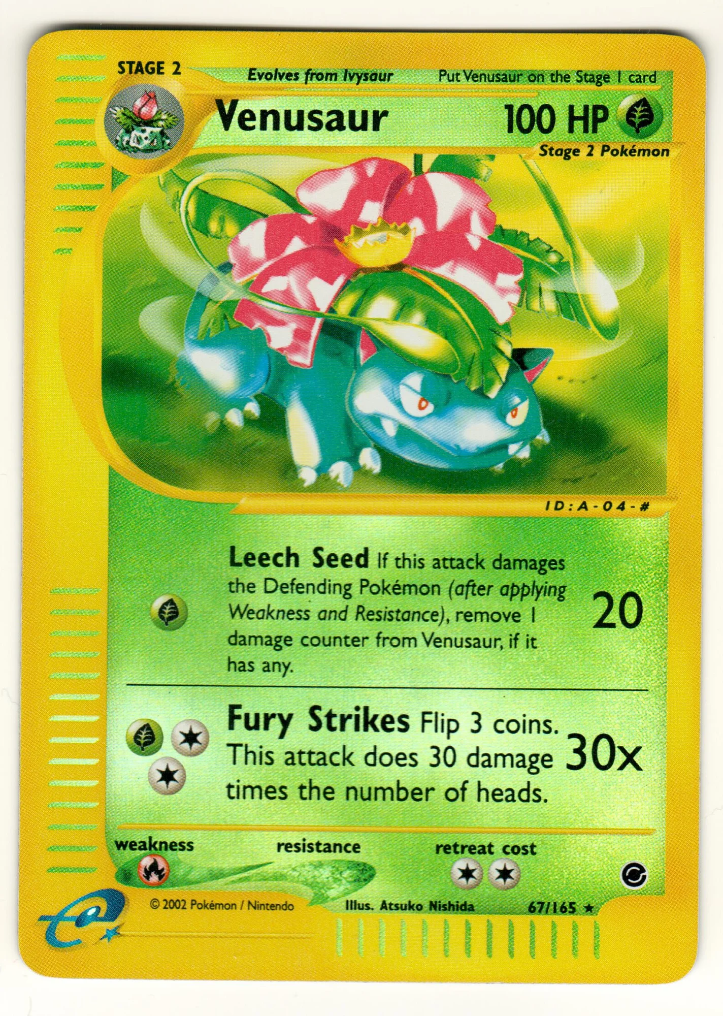 Venusaur — Expedition Base Set