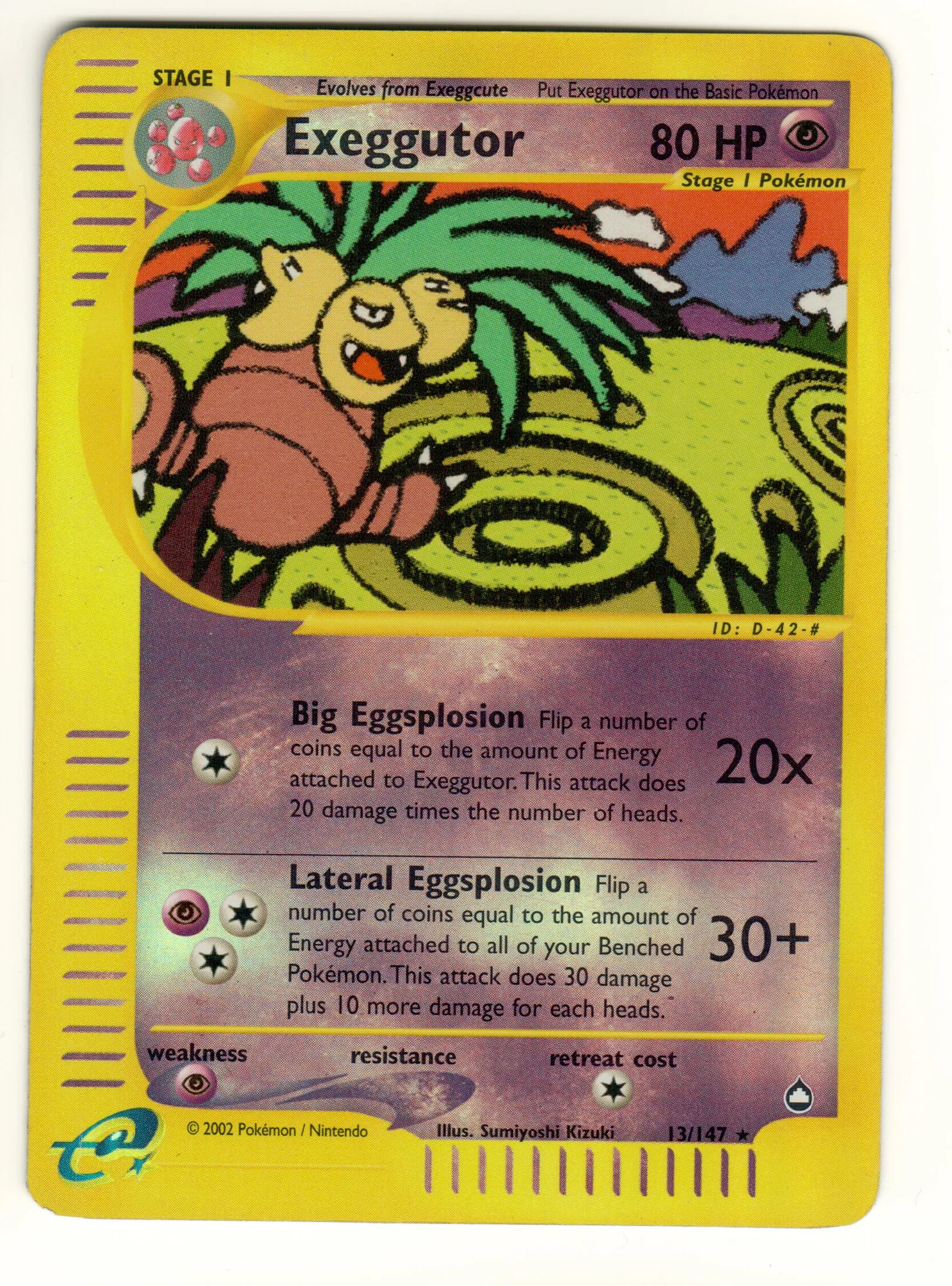 Exeggutor — Aquapolis