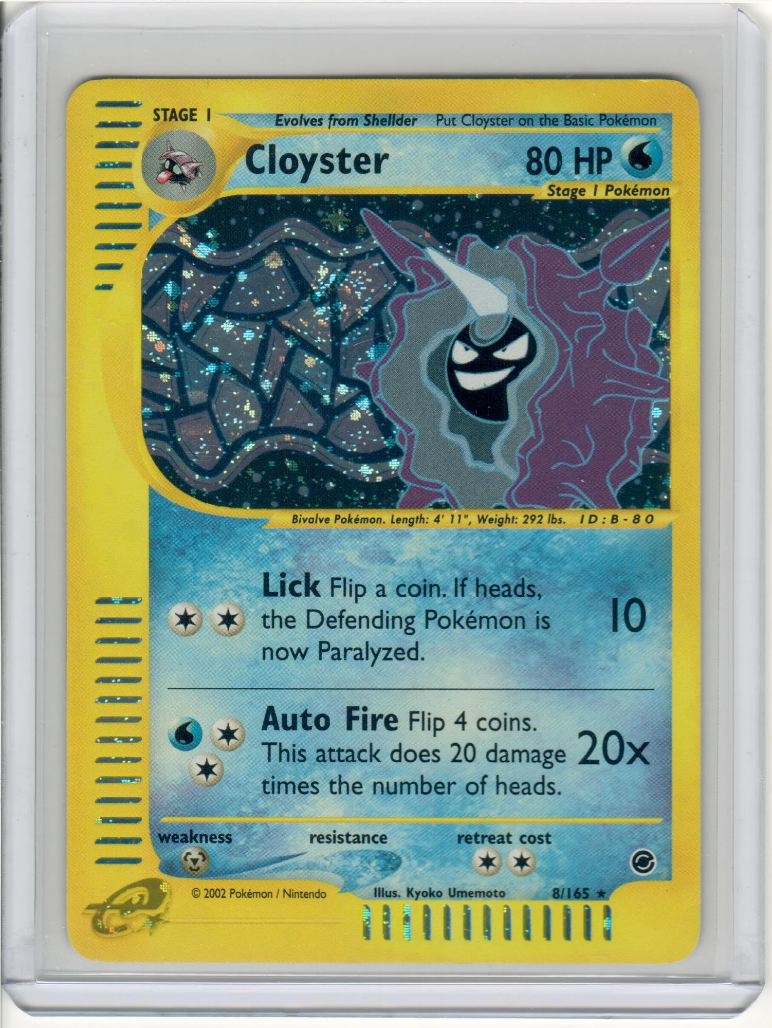 Cloyster — Expedition Base Set
