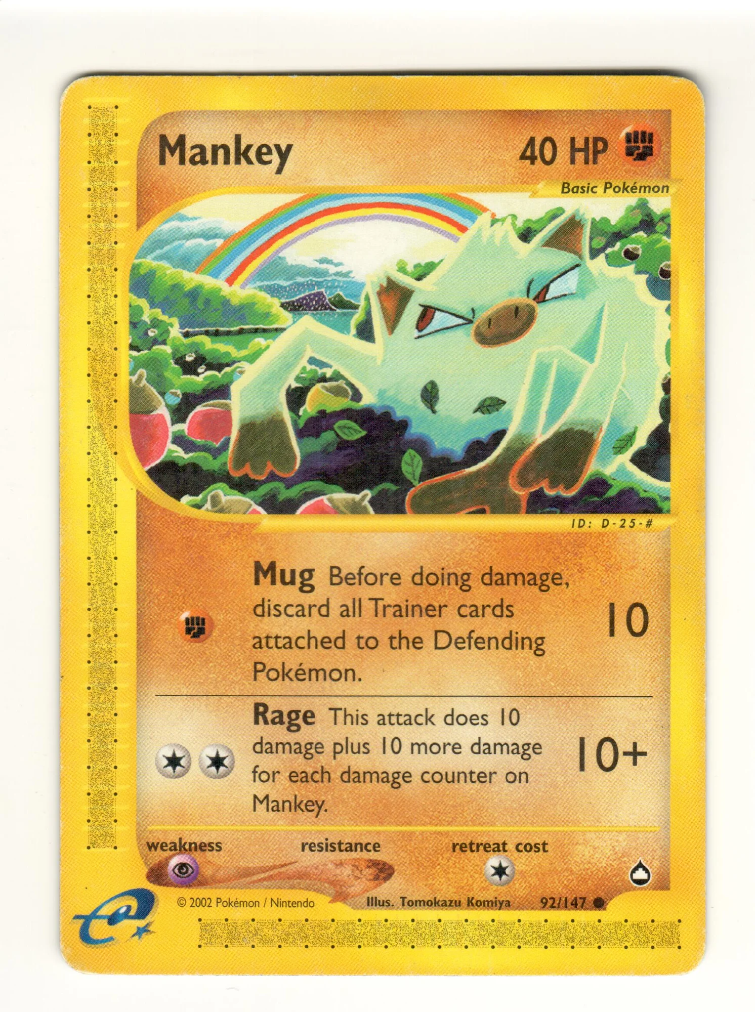 Mankey — Aquapolis
