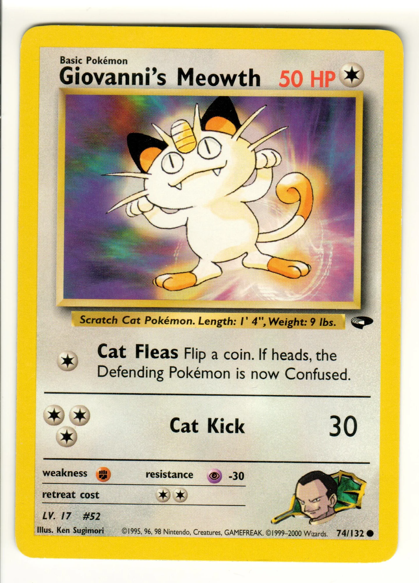 Giovanni's Meowth — Gym Challenge