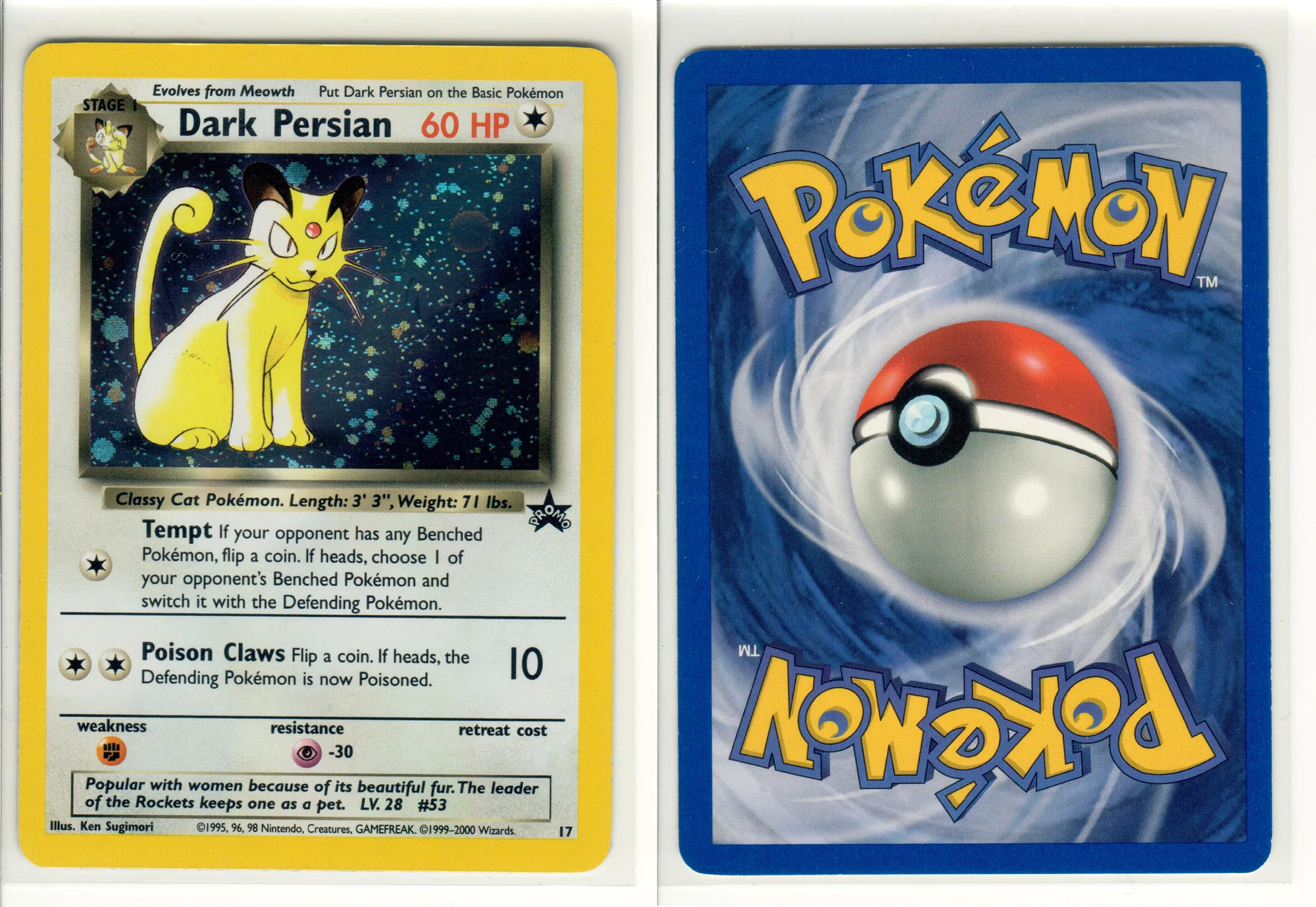 Dark Persian — Wizards Black Star Promos