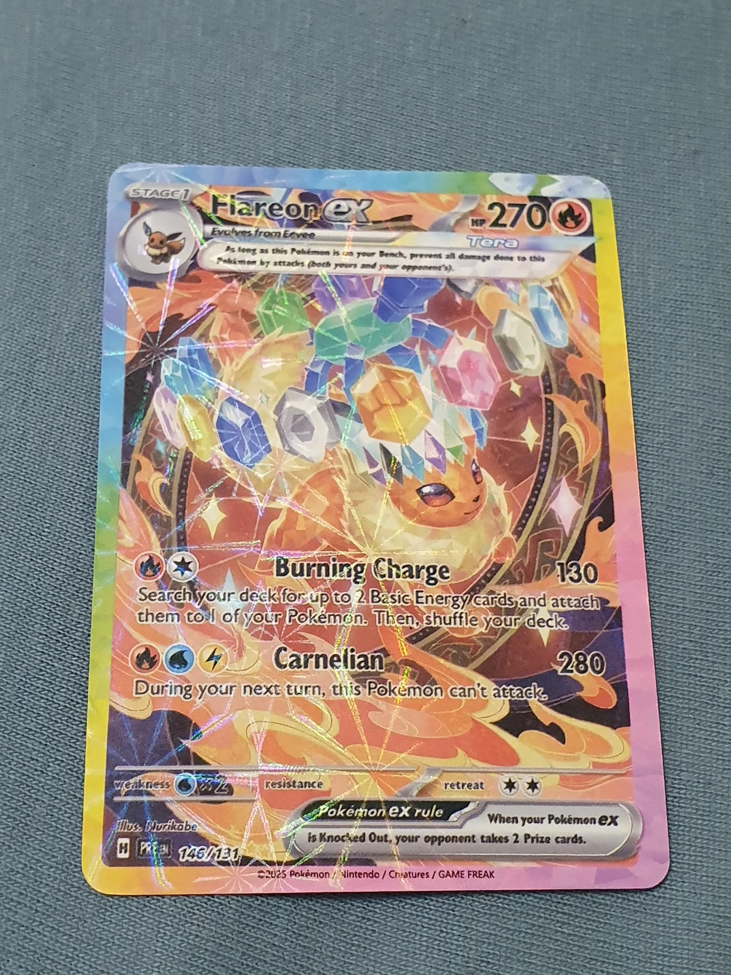 Flareon ex — Prismatic Evolutions