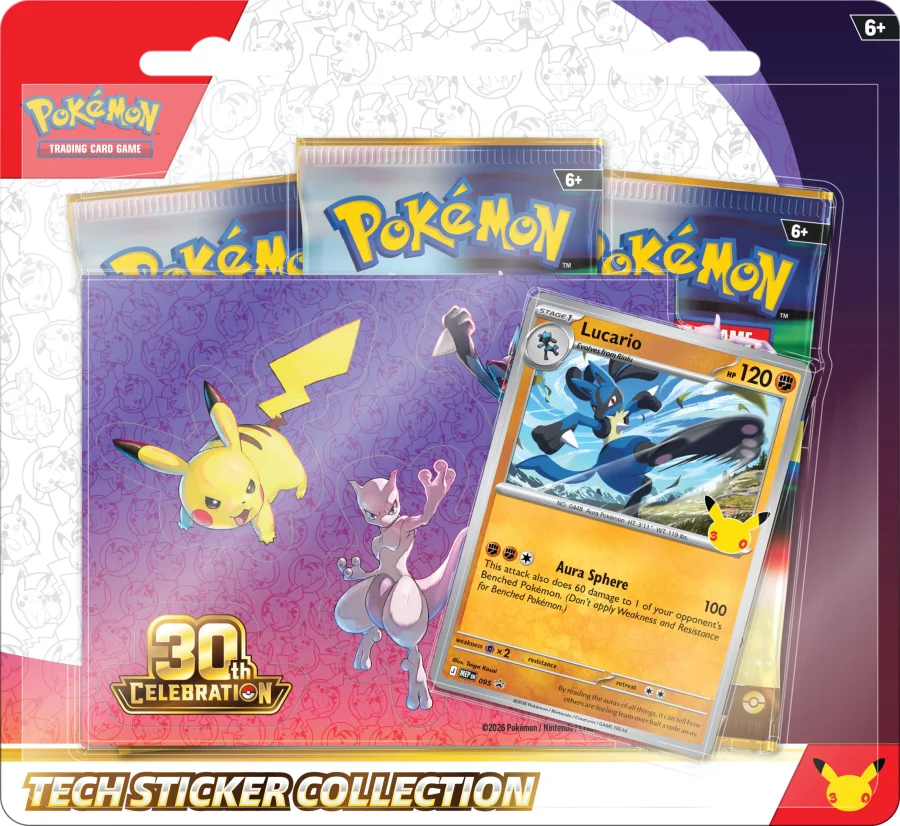 Tech Sticker Collection — Lucario